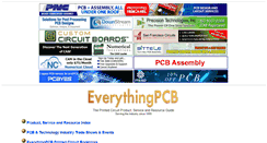 Desktop Screenshot of everythingpcb.com
